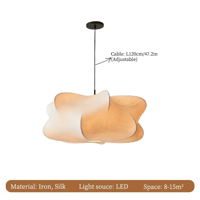 Lampada a sospensione Wabi Sabi Silk Japan