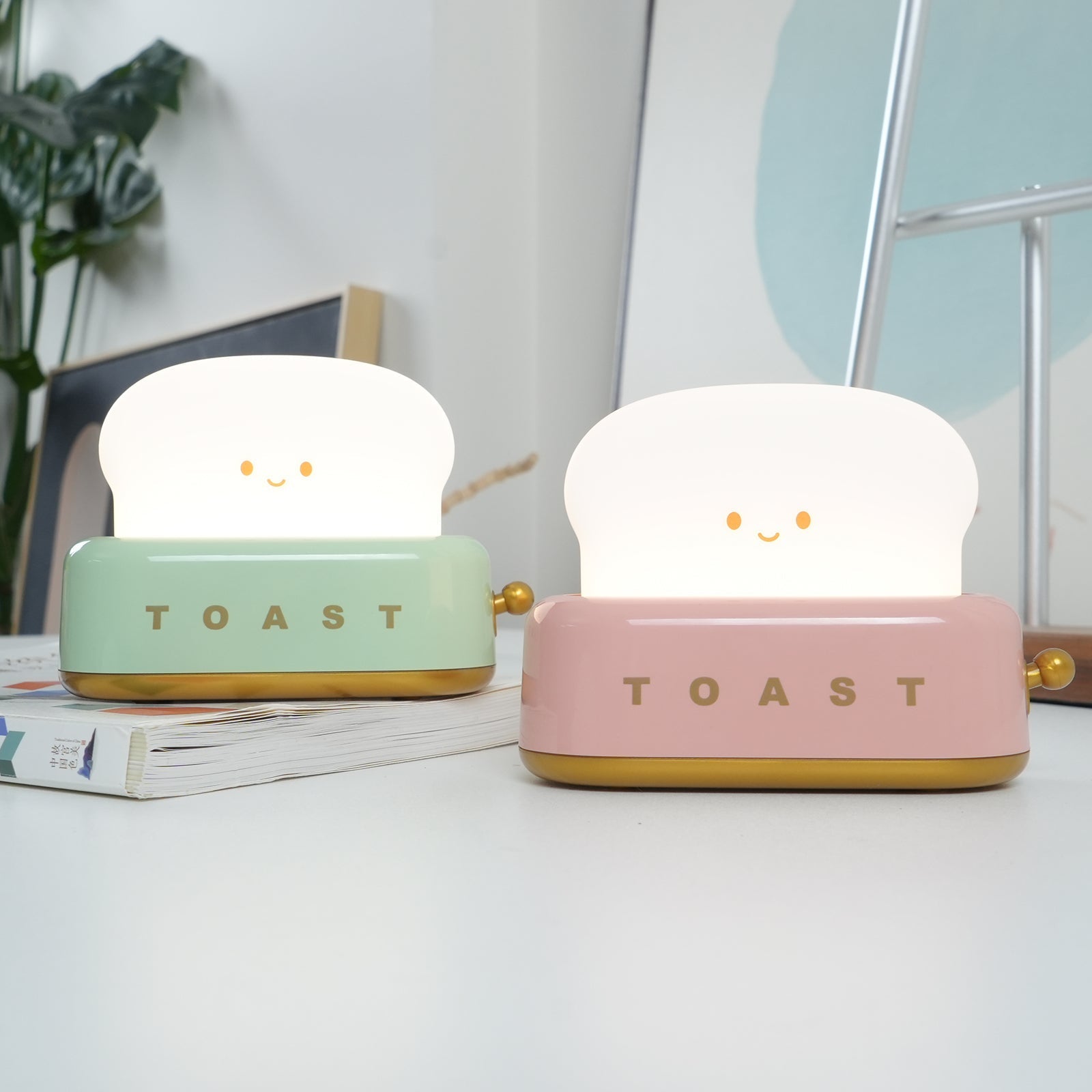 Lampada da tavolo Toaster Design (batteria integrata)