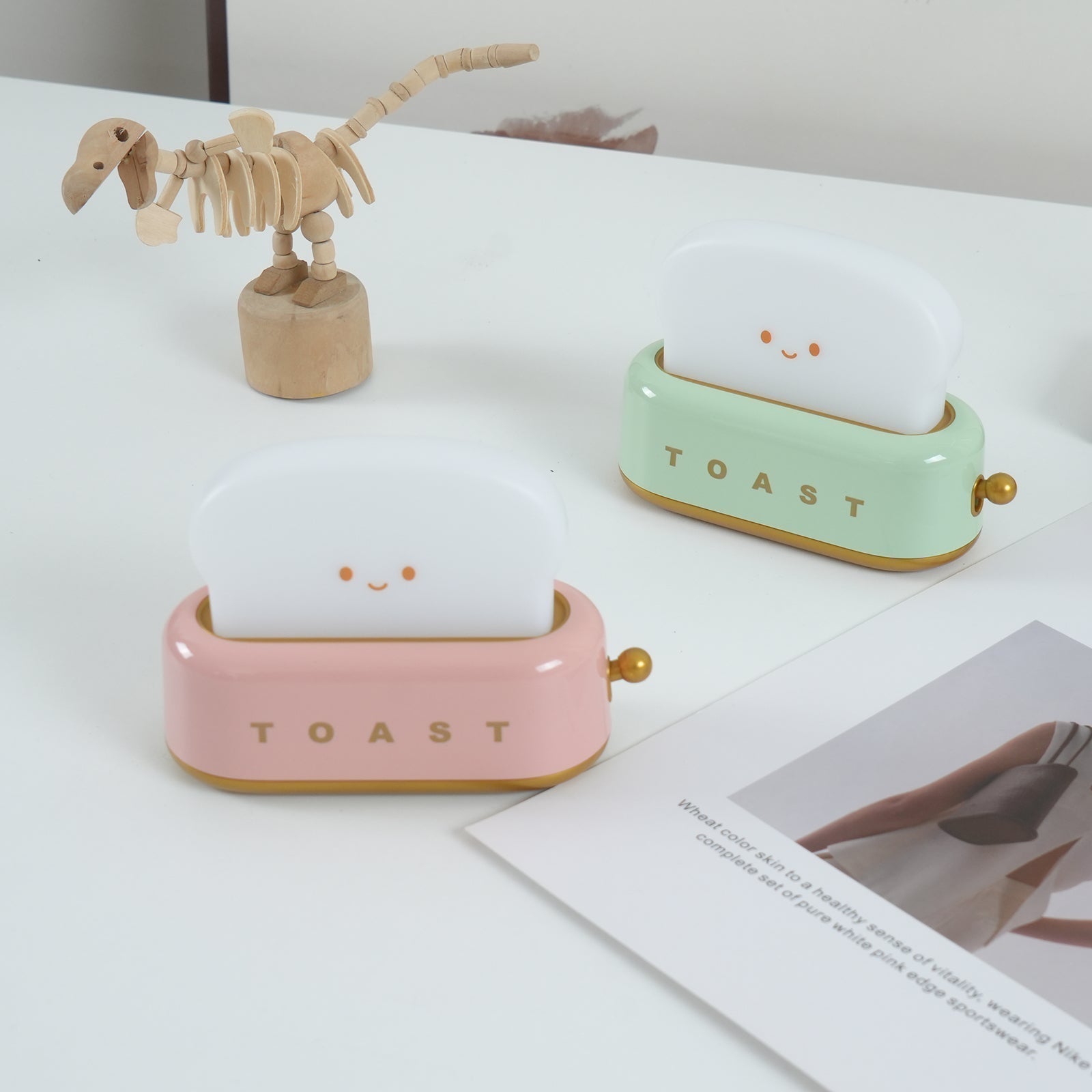 Lampada da tavolo Toaster Design (batteria integrata)