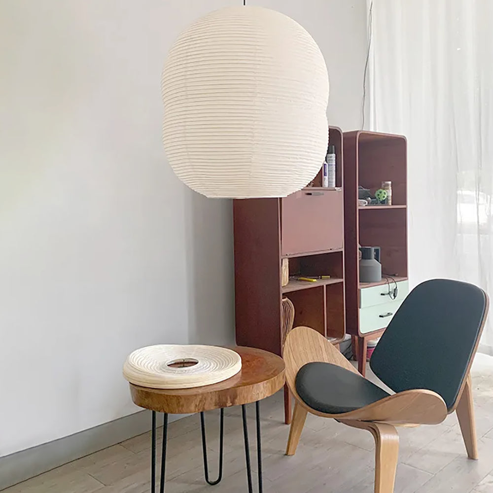 Mini lampada a sospensione in carta Washi