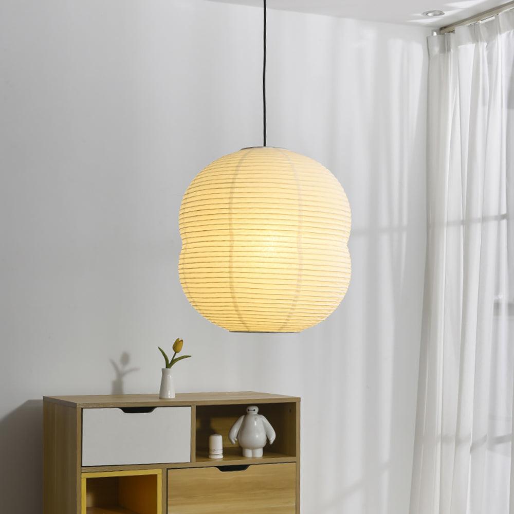 Mini lampada a sospensione in carta Washi