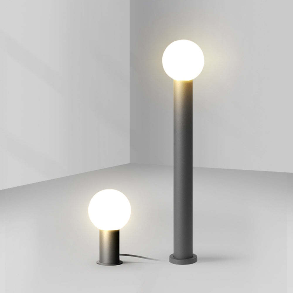 Pena Lampada da esterno a LED di design moderno in metallo nero da giardino per esterni