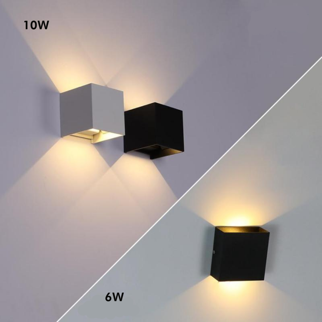 Moderno alluminio impermeabile LED parete Sconce Wall Light uso esterno interno