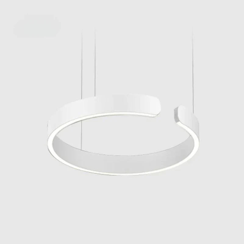 Moderna lampada a sospensione circolare a LED