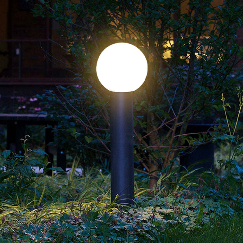 Pena Lampada da esterno a LED di design moderno in metallo nero da giardino per esterni