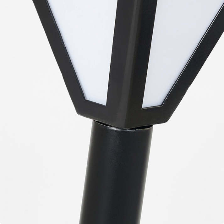 Lampada da Esterno LED dal Design Moderno Orr in Metallo e Acrilico, Colore Nero