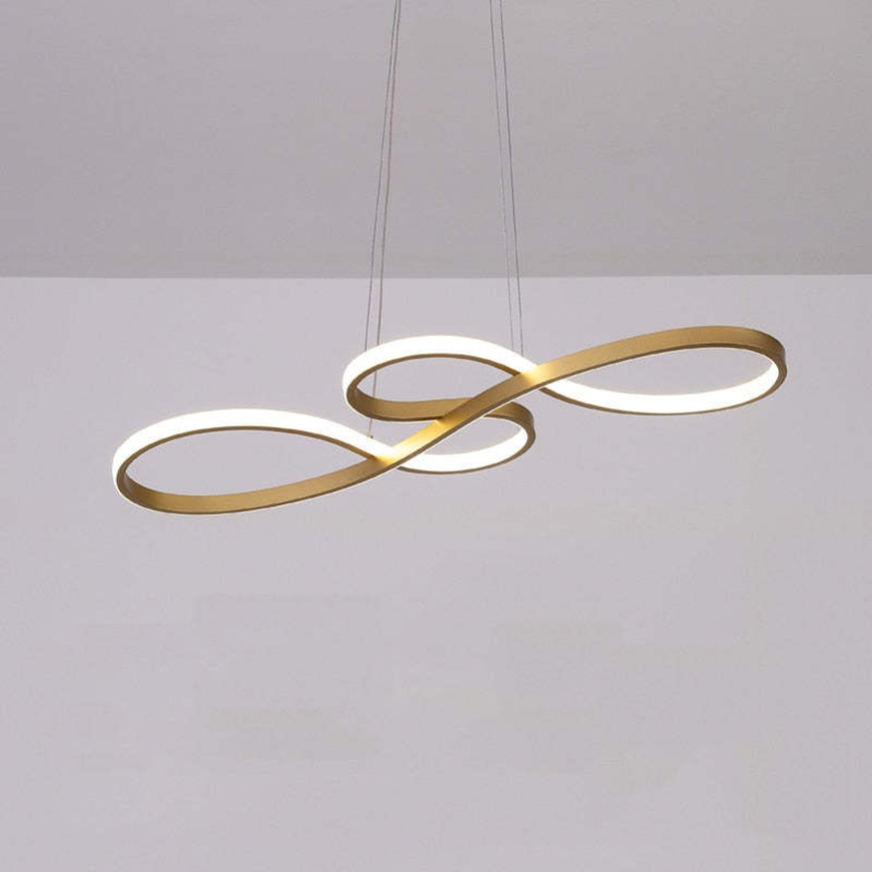 Lampada a sospensione LED dal design a note musicali
