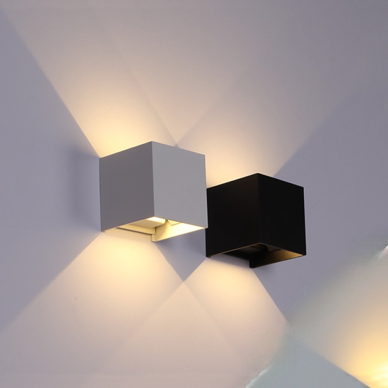 Moderno alluminio impermeabile LED parete Sconce Wall Light uso esterno interno