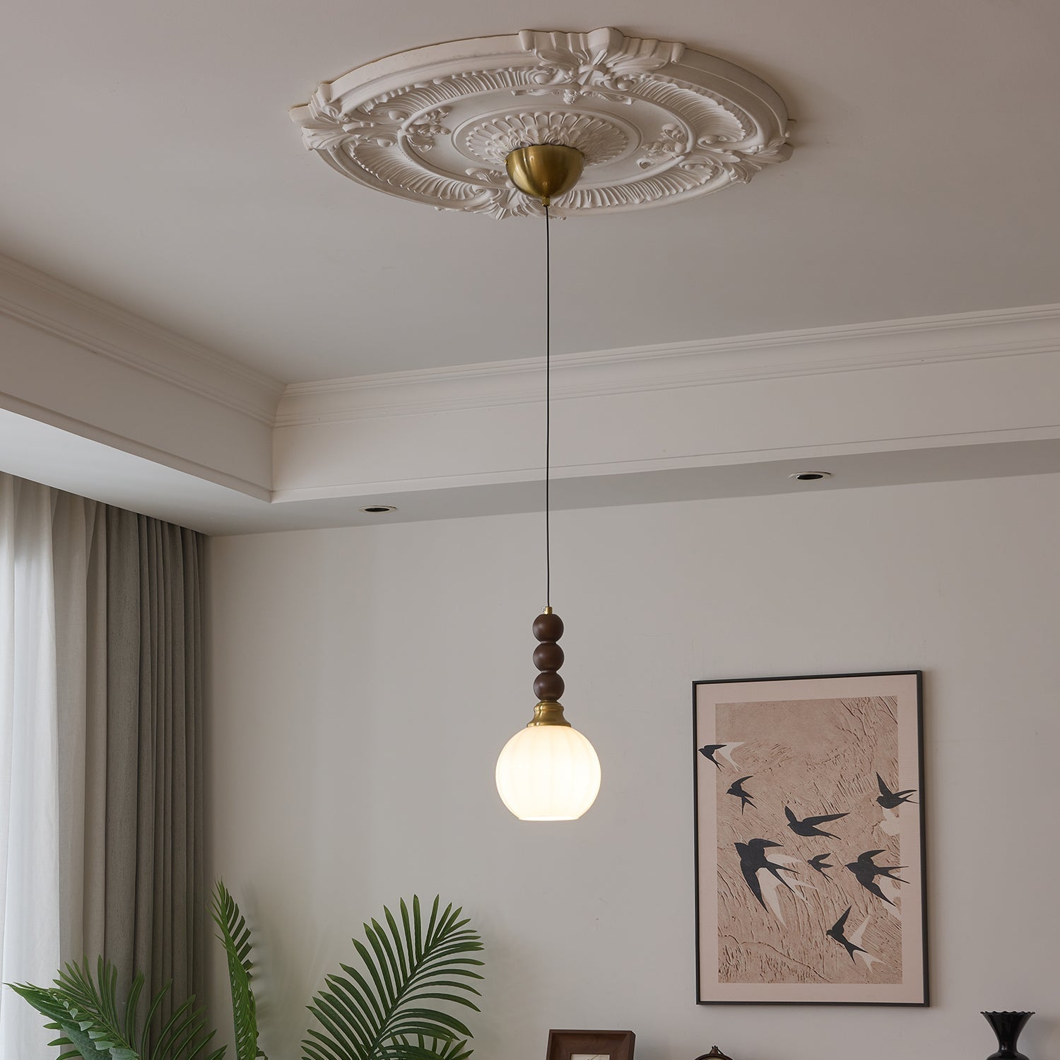 Lampada a sospensione Evandra