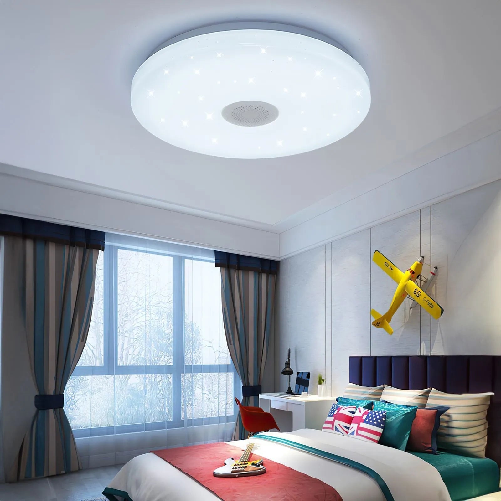 Lampada da soffitto RGB moderna e intelligente