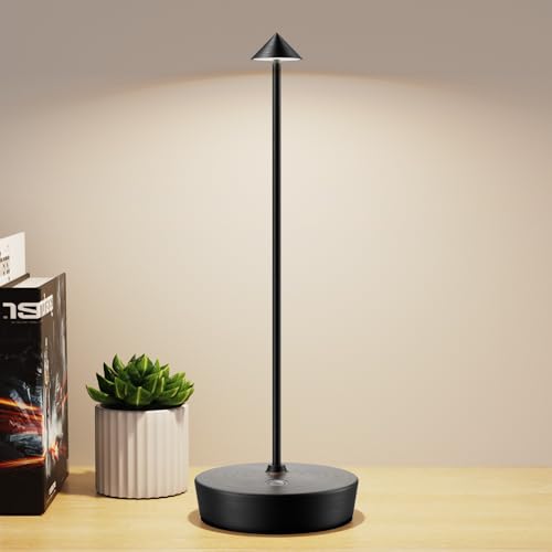 Lampada da tavolo minimalista a batteria a LED