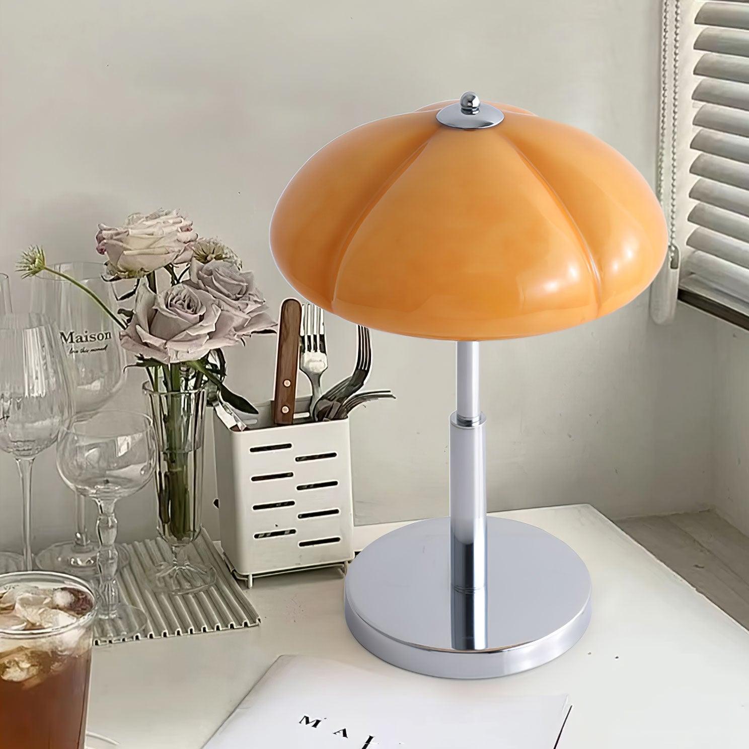 Lampada da tavolo Bauhaus a fungo