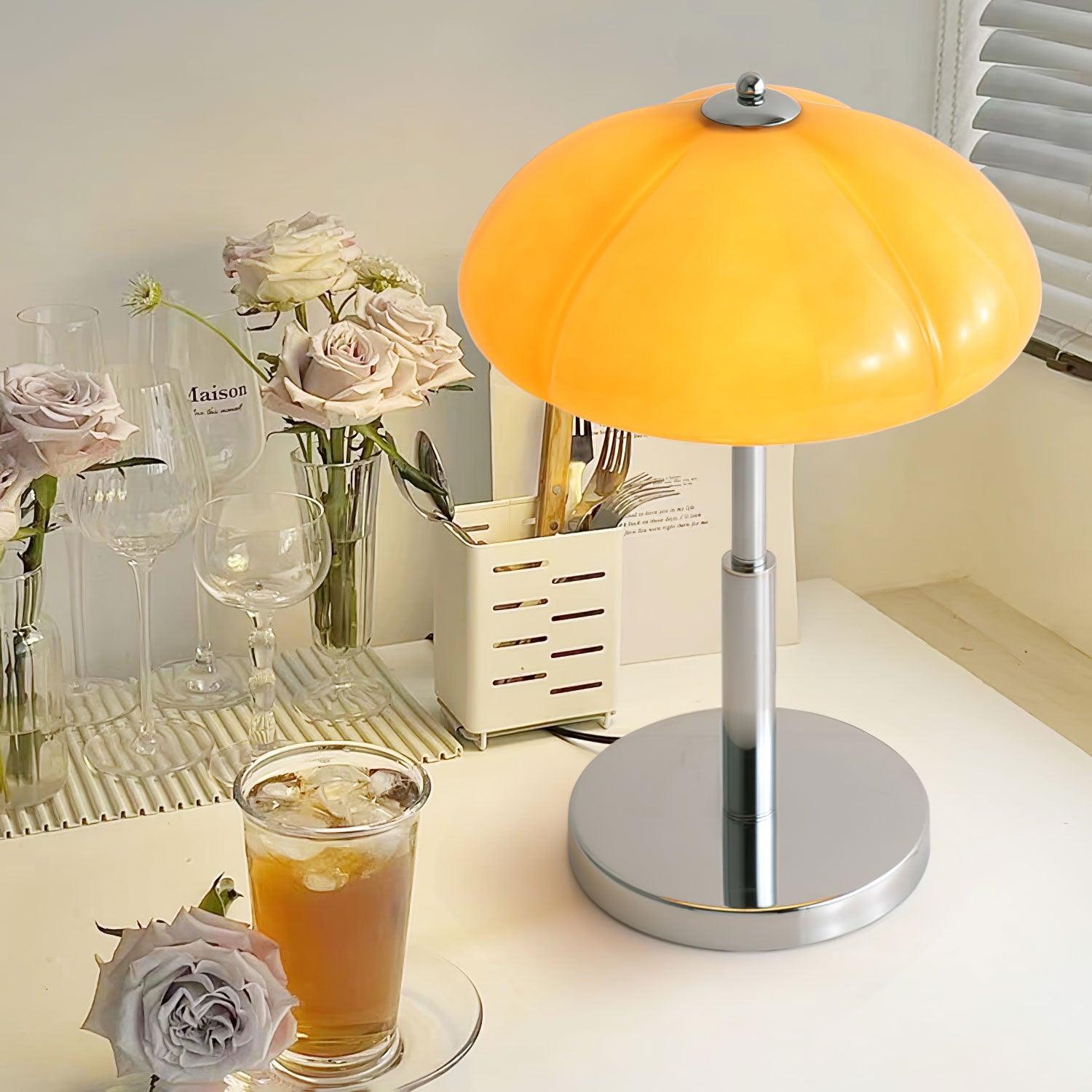 Lampada da tavolo Bauhaus a fungo