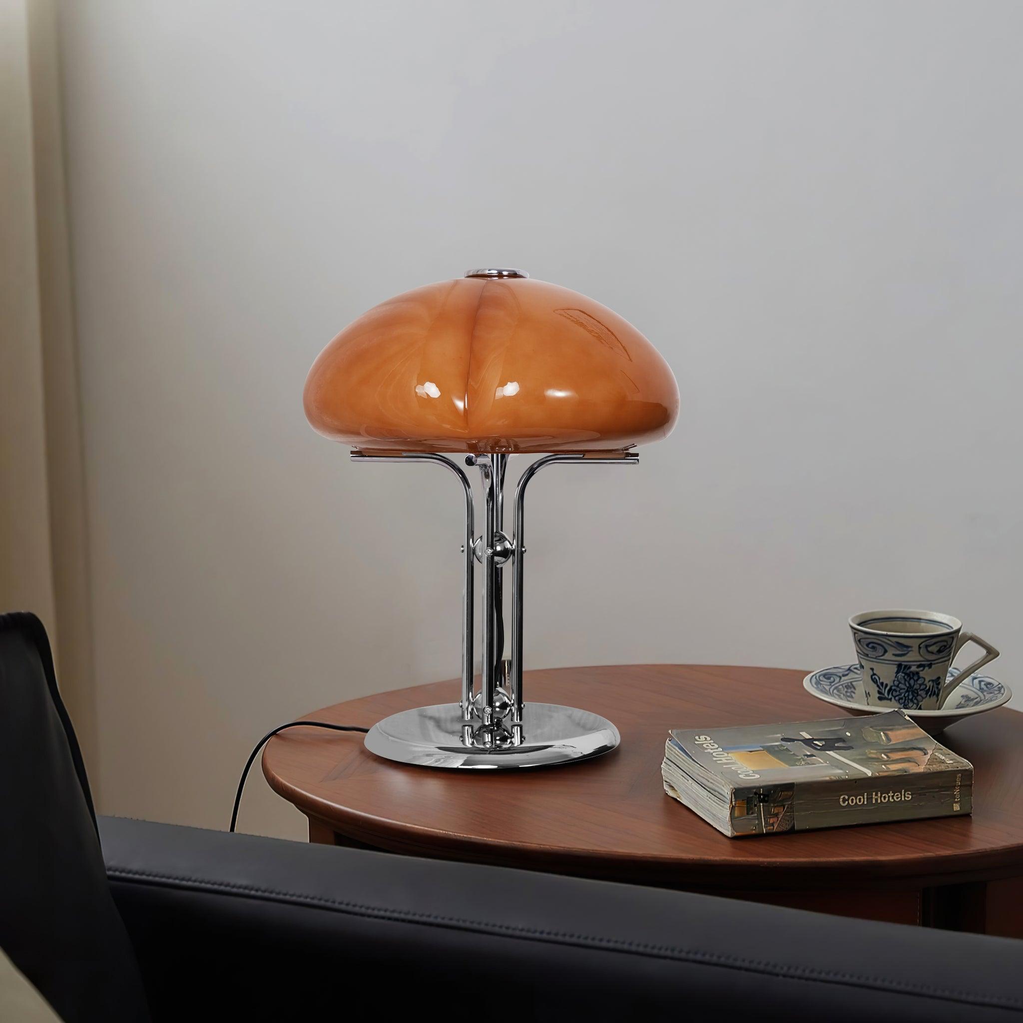 Lampada da tavolo Bauhaus a fungo