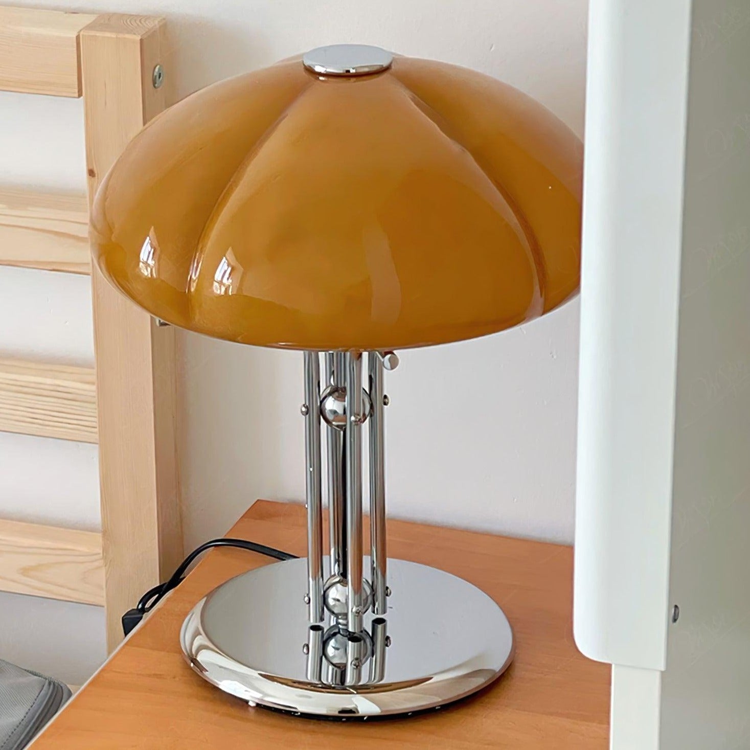 Lampada da tavolo Bauhaus a fungo