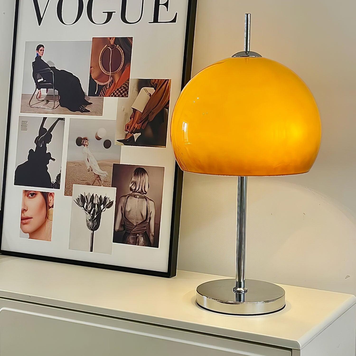 Lampada da tavolo Bauhaus a fungo