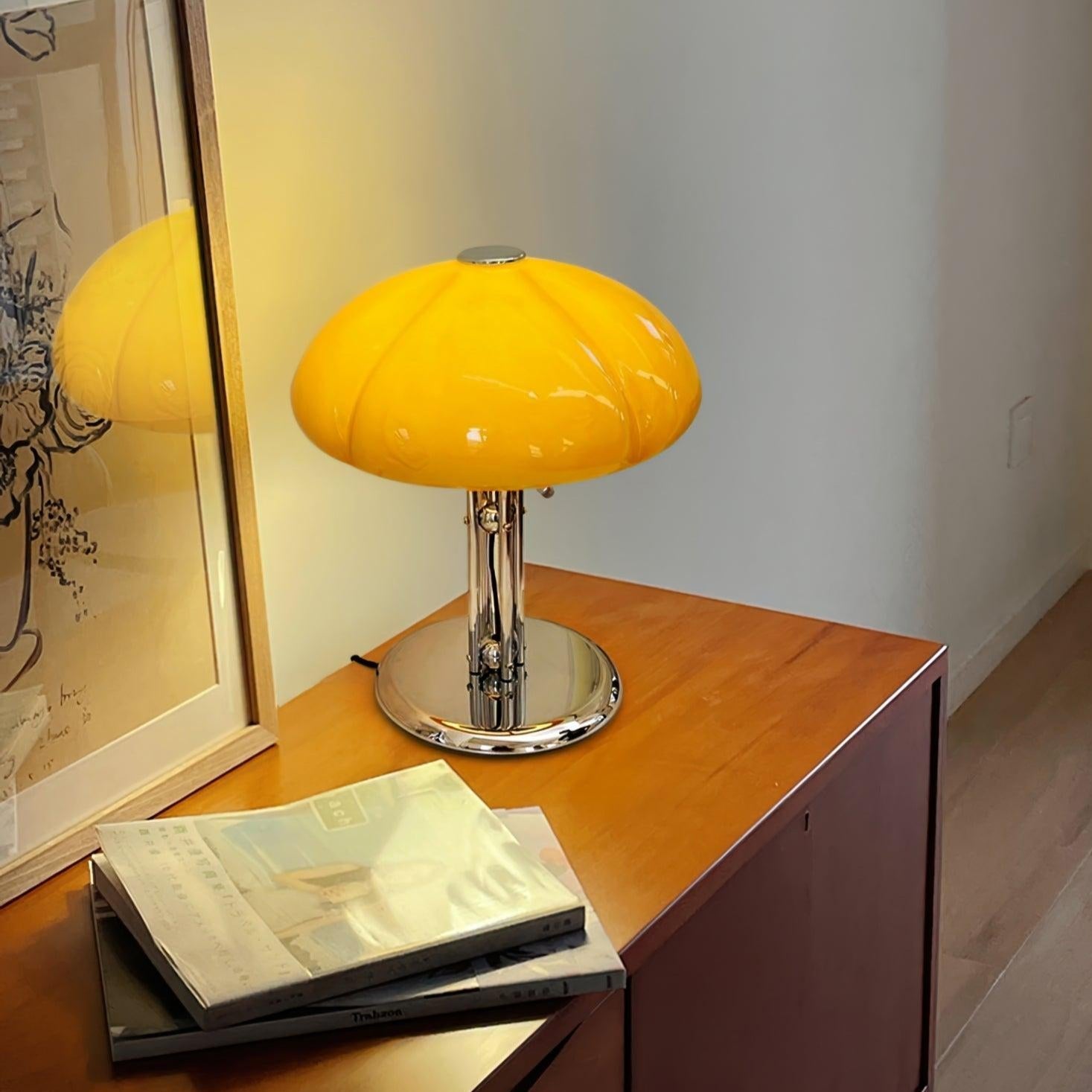 Lampada da tavolo Bauhaus a fungo