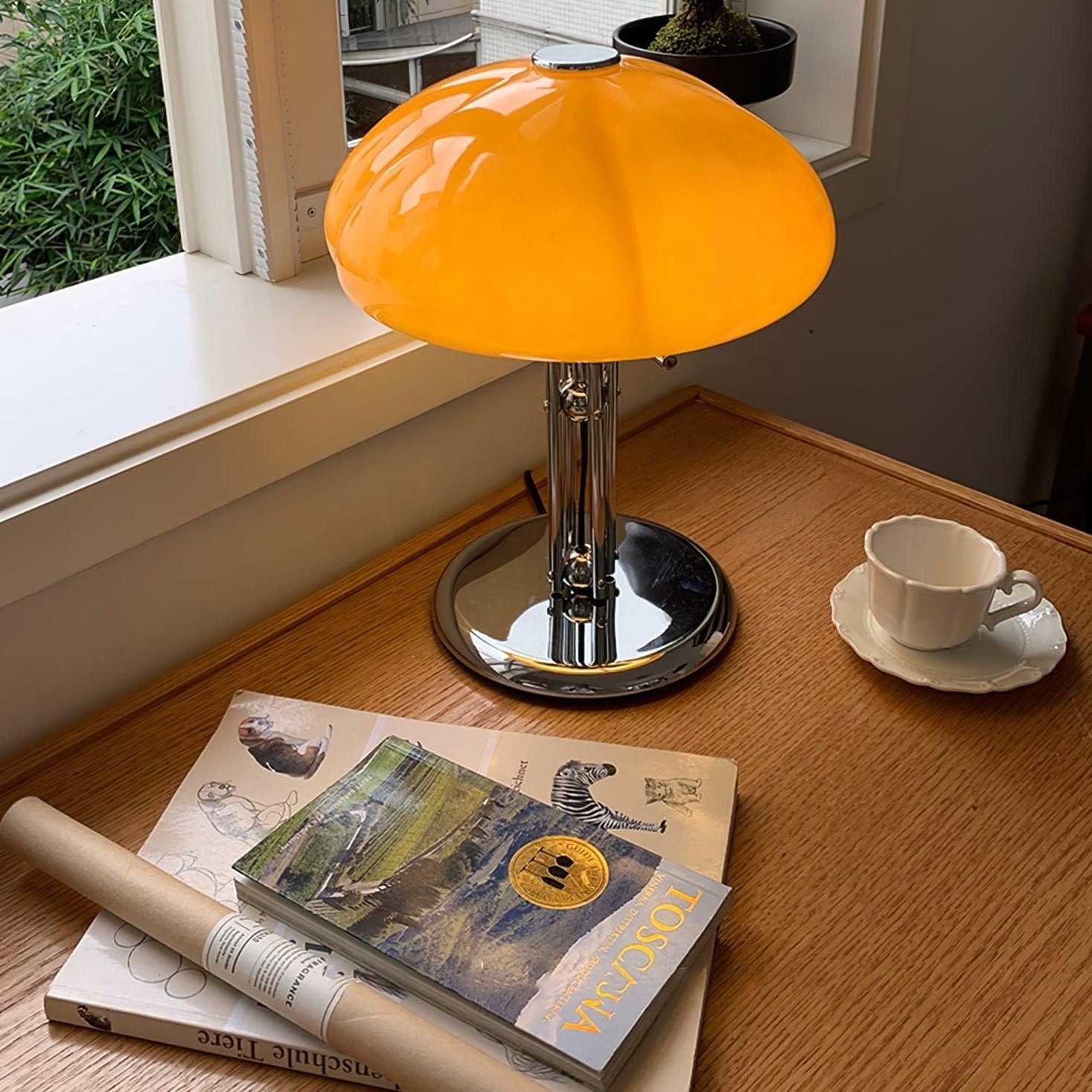 Lampada da tavolo Bauhaus a fungo