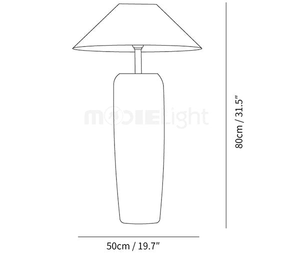 Lampada da terra in legno invecchiato