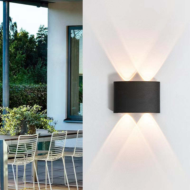 All'aperto impermeabile alluminio LED parete luce muro Scone