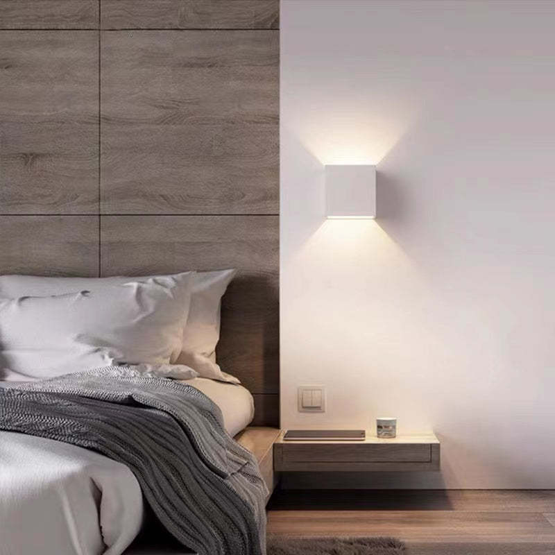 Moderno alluminio impermeabile LED parete Sconce Wall Light uso esterno interno