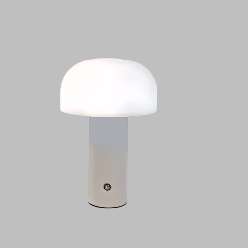 Lampada da tavolo a fungo di design europeo