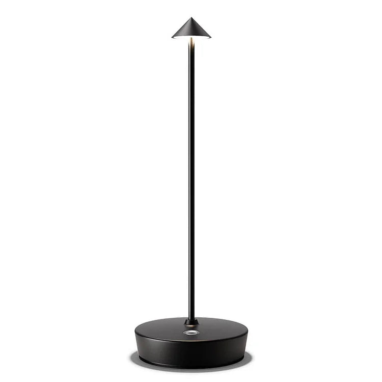 Lampada da tavolo minimalista a batteria a LED