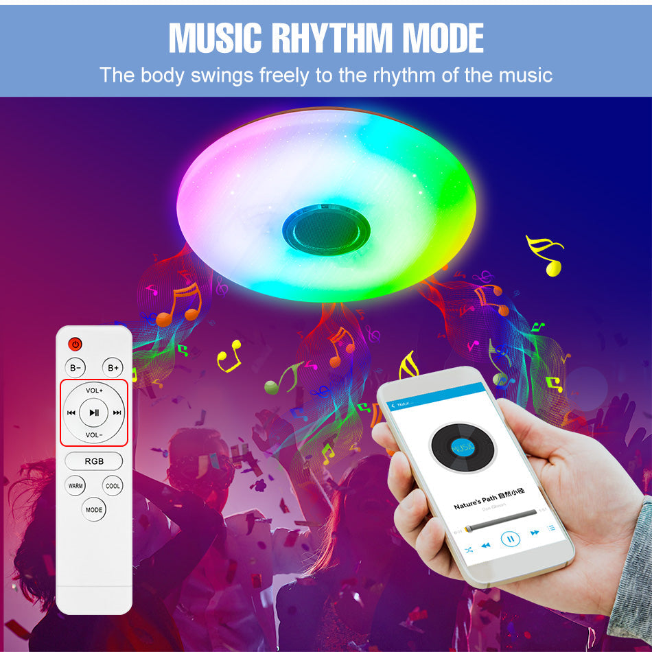 Lampada da soffitto RGB moderna e intelligente