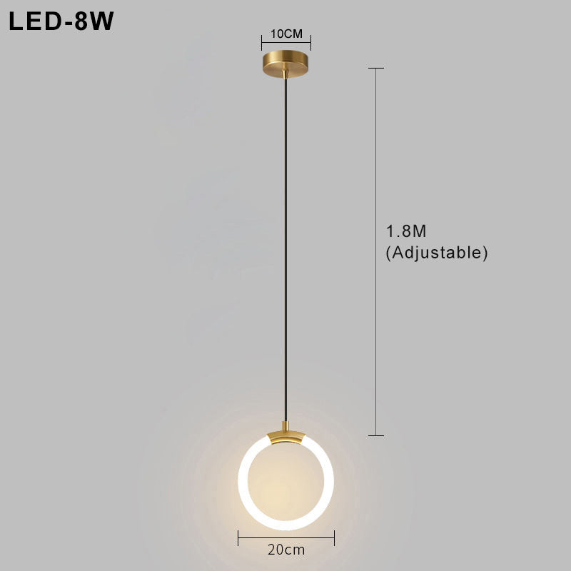 Lampada a sospensione a led Nordic Simple